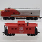 Life Like HO Scale Santa Fe F7 Diesel Locomotive & Caboose Set: #1951 EX/Box