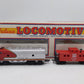 Life Like HO Scale Santa Fe F7 Diesel Locomotive & Caboose Set: #1951 EX/Box