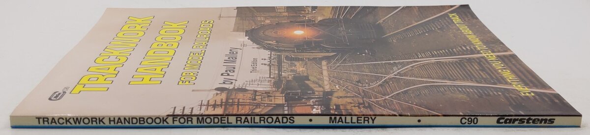 Trackwork Handbook For Model Railroads Paperback Book By Paul Mallery EX