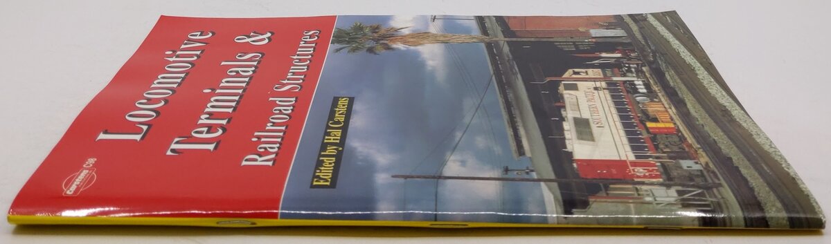 Locomotive Terminals & Railroad Structures Paperback Book By Hal Carstens EX