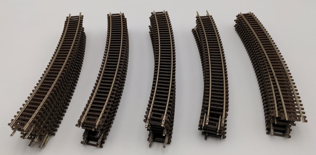 Atlas HO Curved Track Sections [46] EX