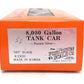 Precision Scale Company 15656 HO Brass Mobilgas 8,000 Gallon Tank Car - Painted LN/Box