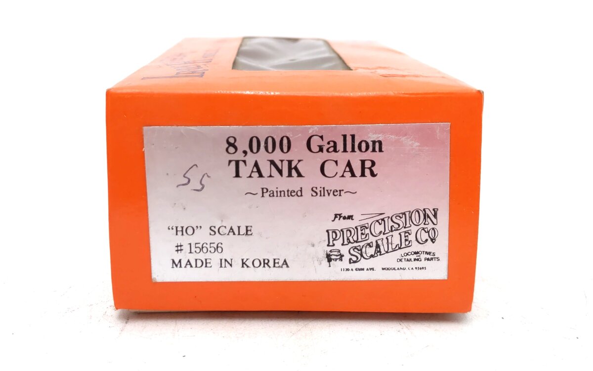 Precision Scale Company 15656 HO Brass Mobilgas 8,000 Gallon Tank Car - Painted LN/Box