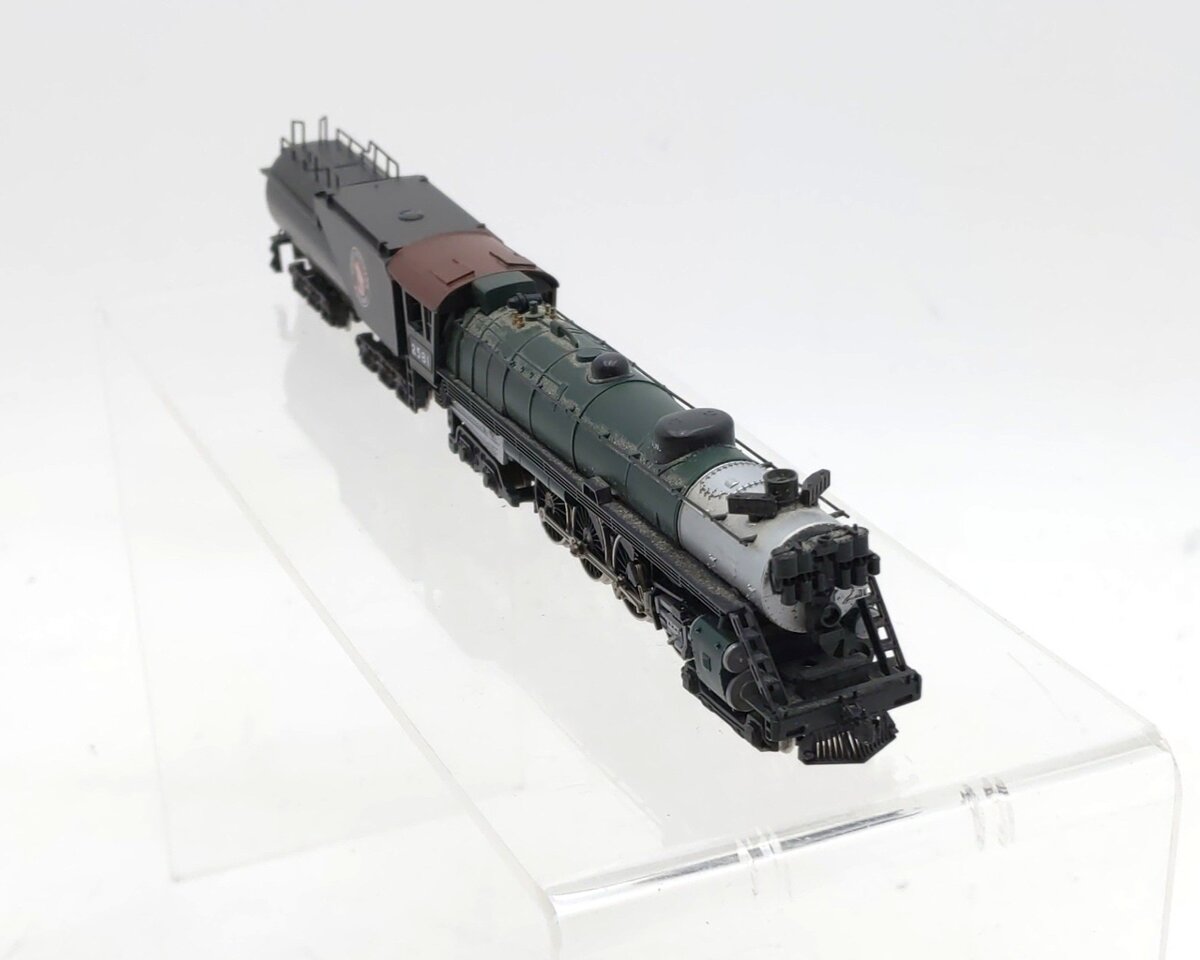 Con-Cor 2581 N Scale Great Northern 4-8-4 Steam Locomotive & Tender LN