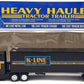 K-Line K-8108 1:43 Scale Diecast Heavy Hauler Tractor Trailer LN/Box
