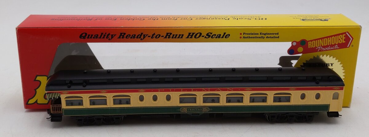 Roundhouse 68600 HO Scale Pennsylvania Palace "Veritas" Observation Car LN/Box