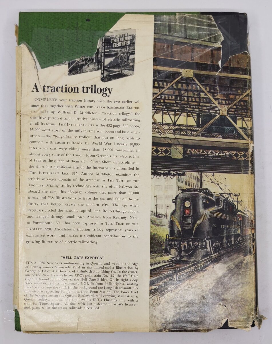 When the Steam Railroads Electrified Hardcover Book By William D. Middleton