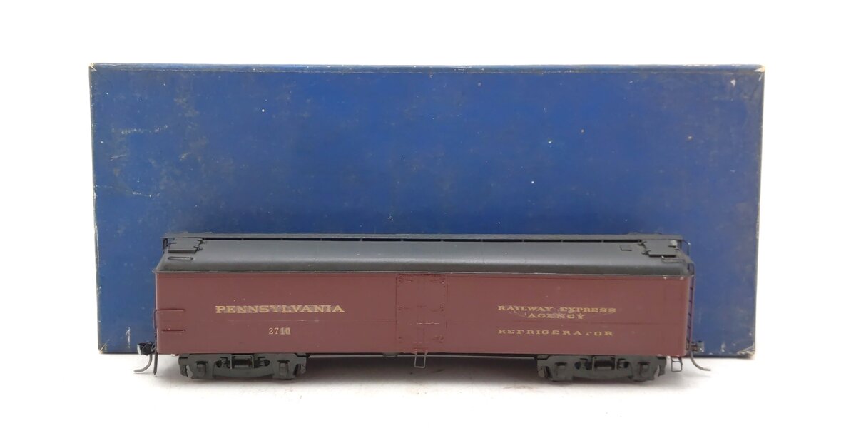 Alco Models X-117 HO Scale Brass Custom Pennsylvania R-50B Reefer #2710/Box