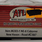 Atlas 6303-1 HO Scale New Haven NE-6 Caboose #C-667 MT/Box