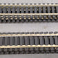 HO Nickel Silver 36" Straight Track Section (Pack of 10) EX