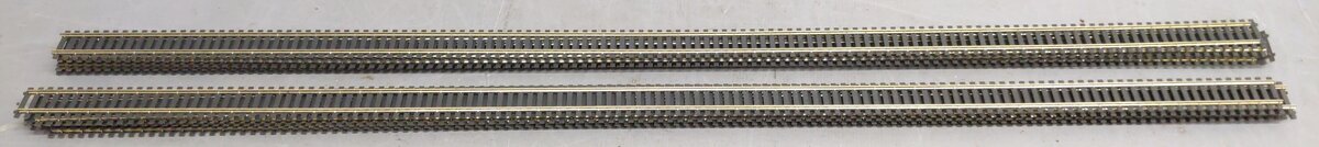 HO Nickel Silver 36" Straight Track Section (Pack of 10) EX