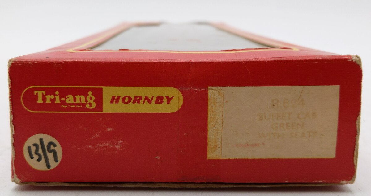 Hornby R624 OO Green Buffet Cab w/ Seats #S1851 EX/Box