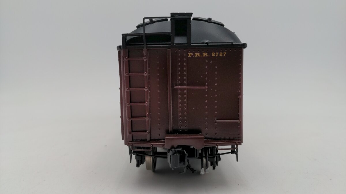 O Scale 2 Rail BRASS CUSTOM PRR Reefer Car #2727 EX