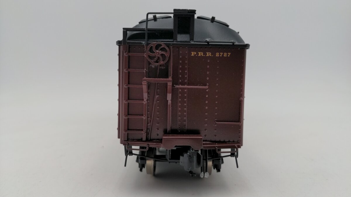 O Scale 2 Rail BRASS CUSTOM PRR Reefer Car #2727 EX