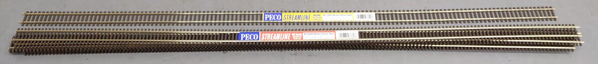 Peco 8300/100F HO Assorted Nickel-Silver 36" Straight Flex-Track Sections [7] LN