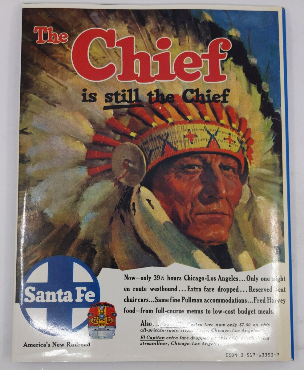 The History Of The Atchison, Topeka & Santa Fe Hardcover Book By Pamela Berkman VG