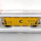 Con-Cor 0001-001763 N Scale Baltimore & Ohio Chessie Covered Hopper #155918 LN/Box