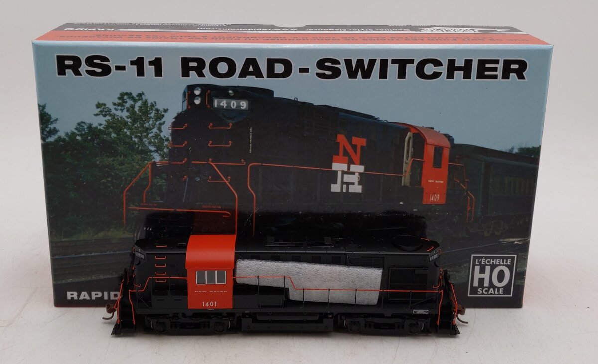 Rapido Trains 31011 HO New Haven Alco RS-11 Diesel Locomotive #1401