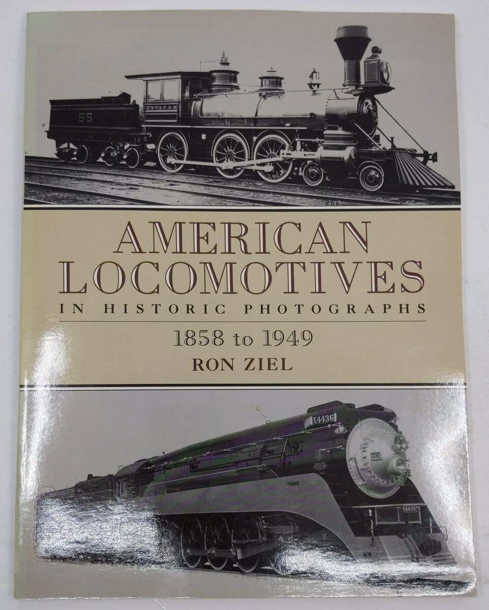 American Locomotives In Historic Photographs 1858 To 1949 Paperback Book VG