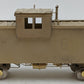 Custom NJ Brass RS-666-0 O Brass Extended Vision Caboose - Unpainted (2-Rail) VG/Box