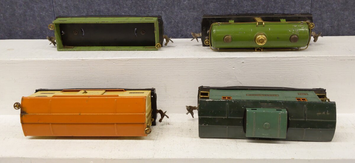 Lionel Vintage O Gauge Freight Cars #817,815,814,812 [4] VG