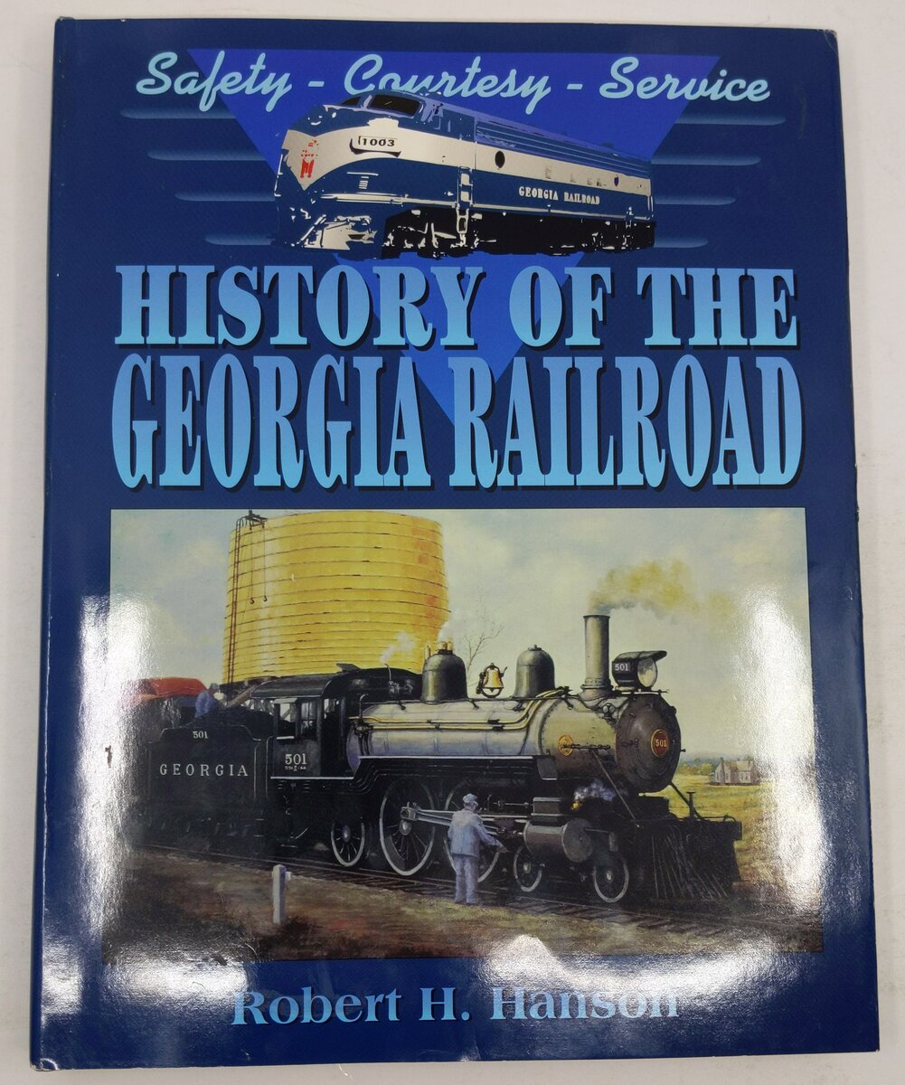 History Of The Georgia Railroad Hardcover Book By Robert H. Hanson VG