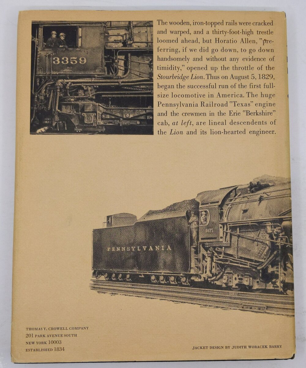 The Iron Horse Hardcover Book By Henry B. Comstock VG