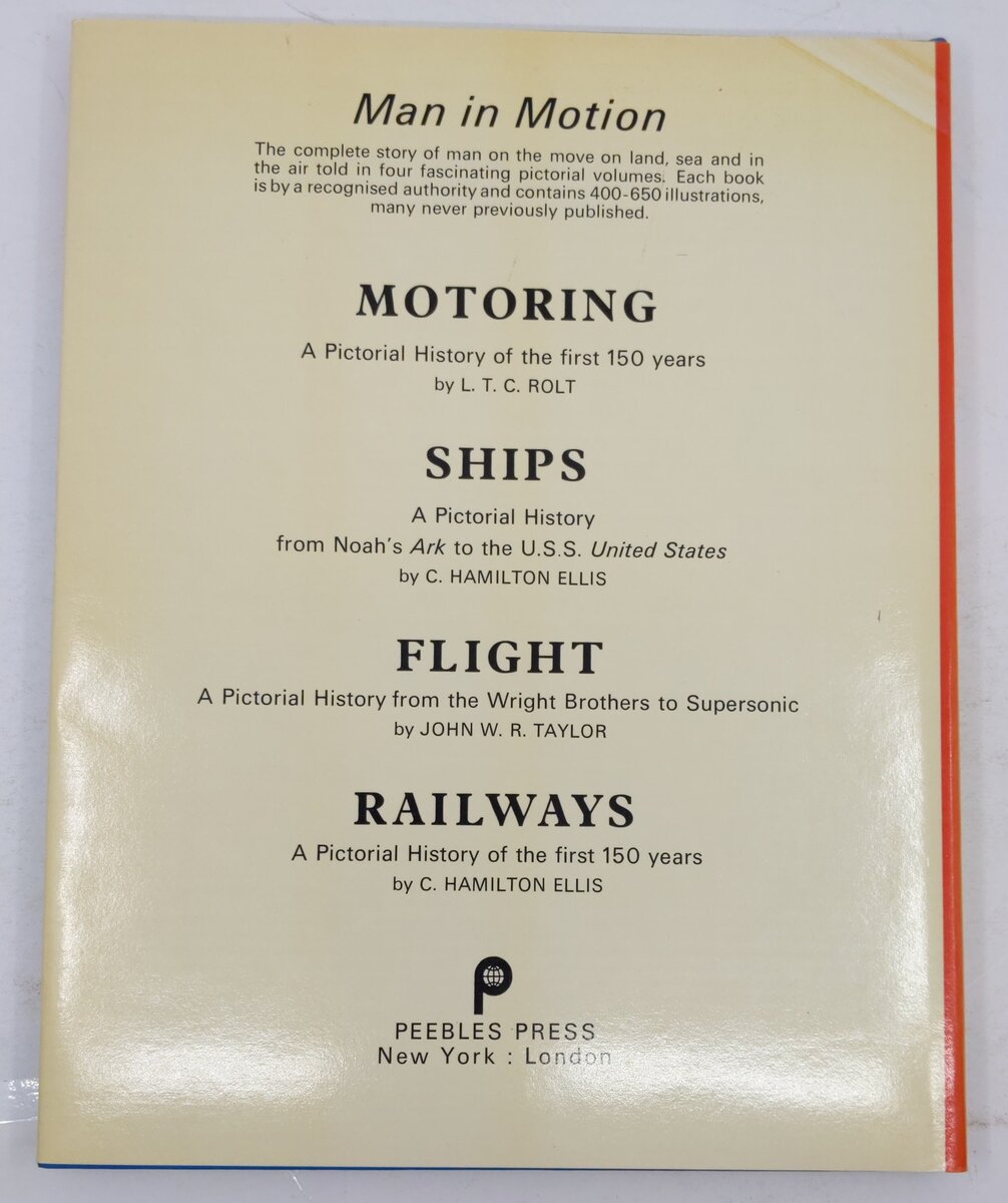 Railways Hardcover Book By C. Hamilton Ellis VG