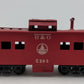 O Scale 2 Rail BRASS CUSTOM Baltimore & Ohio Caboose #C-345 EX