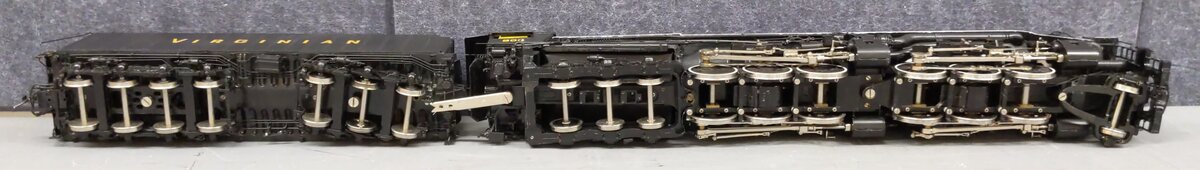 Precision Scale Co 15809-1 O Brass Virginian 2-6-6-6 Steam Loco & Tender #903 2R EX/Box