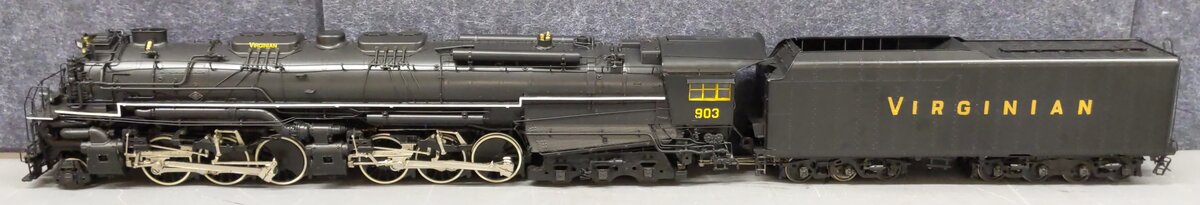 Precision Scale Co 15809-1 O Brass Virginian 2-6-6-6 Steam Loco & Tender #903 2R EX/Box