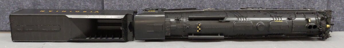 Precision Scale Co 15809-1 O Brass Virginian 2-6-6-6 Steam Loco & Tender #903 2R EX/Box