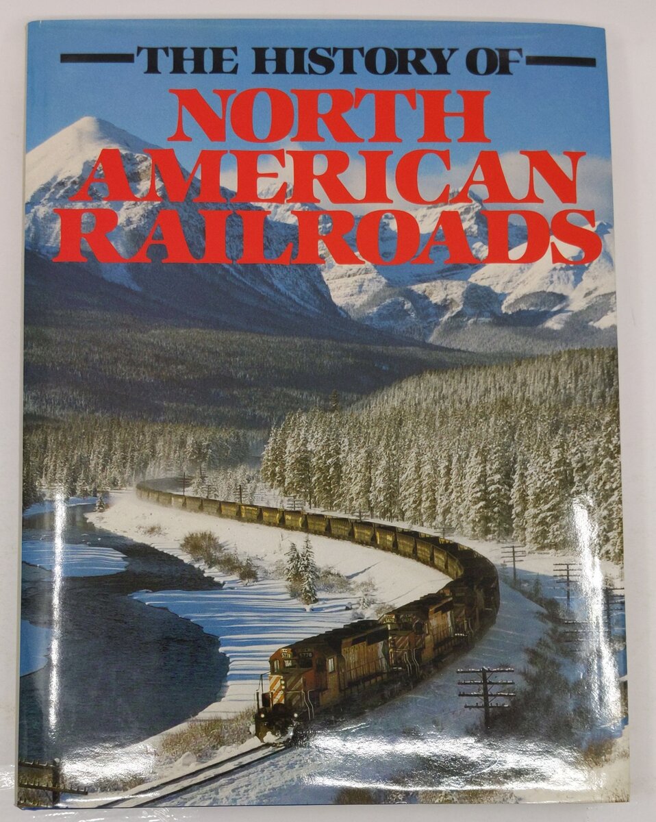 The History Of North American Railroads Hardcover Book By J. B. Hollingsworth EX