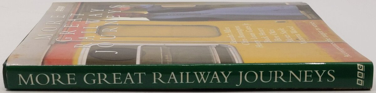 More Great Railway Journeys Hardcover Book By Benedict Allen VG