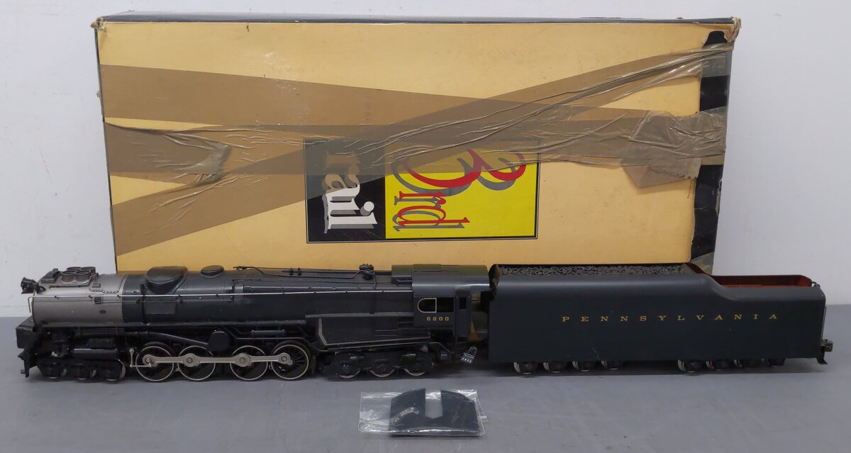 3rd Rail 6200 Pennsylvania RR 6-8-6 S-2 Steam Turbine & Tender #6200 EX/Box
