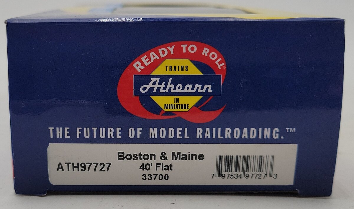 Athearn 97727 HO Scale Boston & Maine 40' Flat  #33700