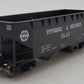 Atlas 1886-1 HO Scale Pittsburg & Shawmut Offset Side Hopper w/Flat End #2633 LN/Box