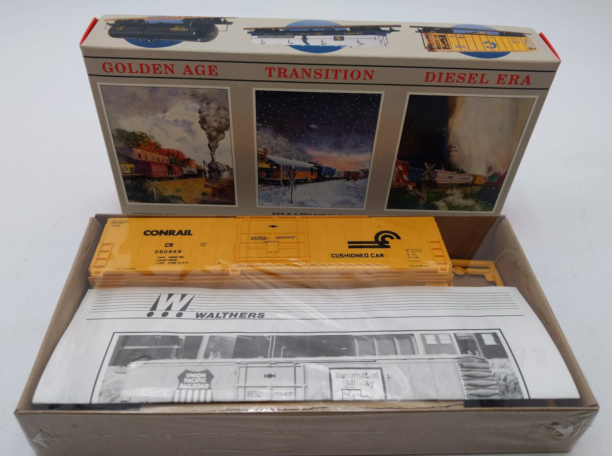 Walthers 932-4755 HO Scale 50' FGE Insulated Boxcar Conrail #360653 MT/Box