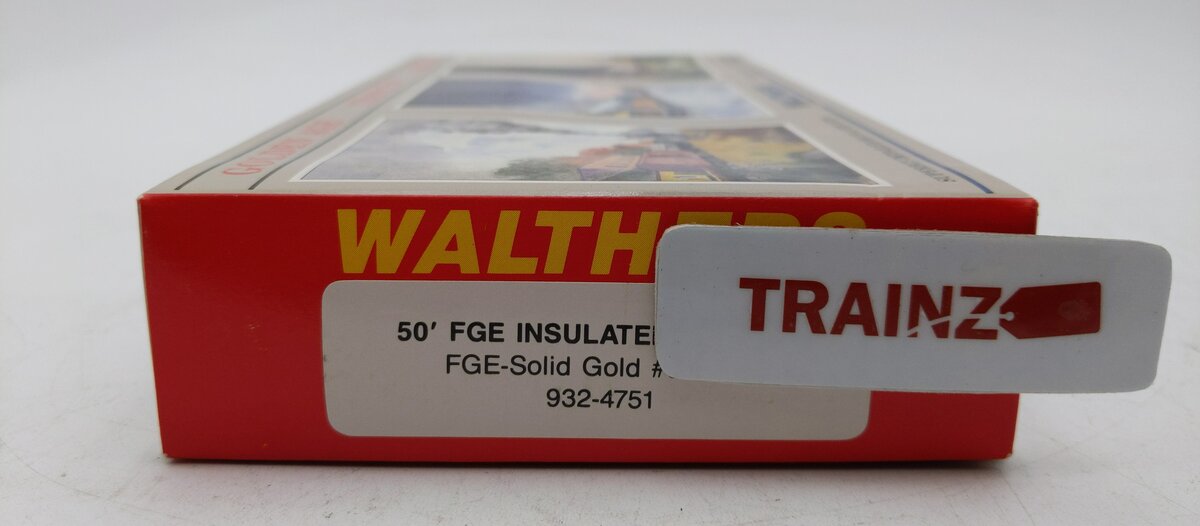 Walthers 932-4751 HO FGE-Solid Gold 50' FGE Insulated Box Car #997844 MT/Box