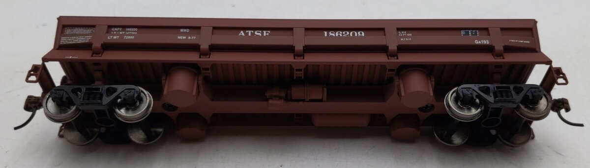 Walthers 932-7903 HO Santa Fe Difco Dump Car #186209 LN/Box