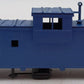 Atlas 1900 HO Undecorated Extended-Vision Caboose EX/Box