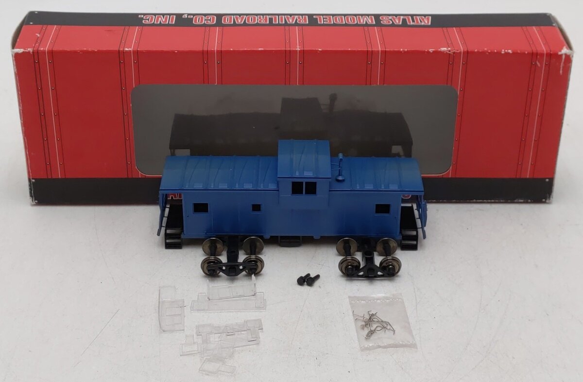 Atlas 1900 HO Undecorated Extended-Vision Caboose EX/Box