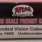 Atlas 1900 HO Undecorated Extended-Vision Caboose EX/Box