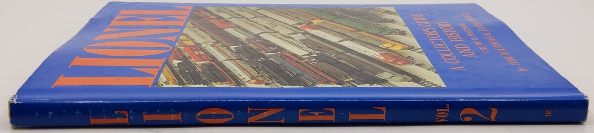 Lionel A Collector's Guide And History Vol.2 Hardcover Book VG