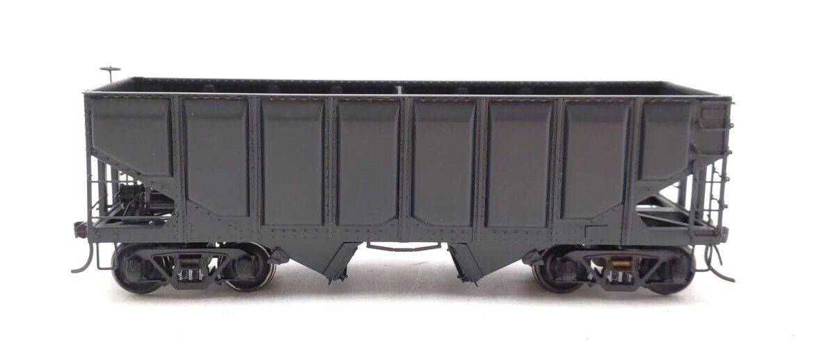 River Raisin Models S BRASS USRA 55 Ton Hopper (Panel Side Version) - Painted/Box