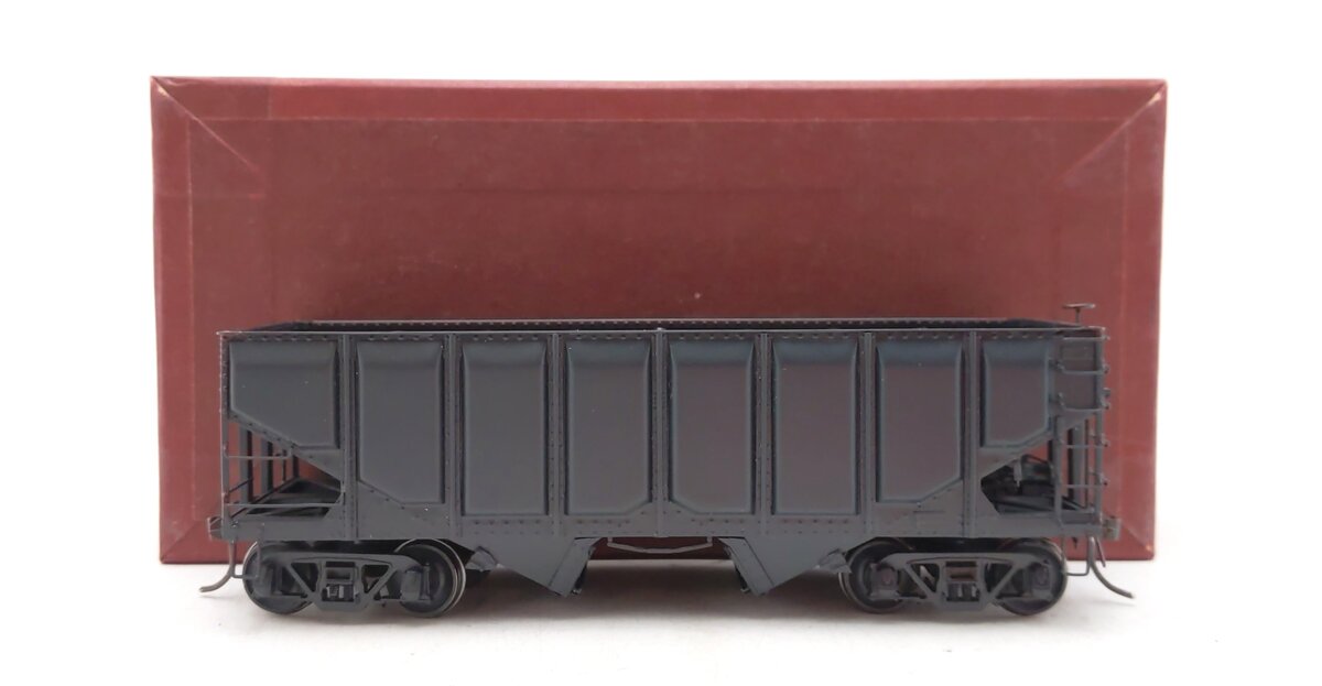 River Raisin Models S BRASS USRA 55 Ton Hopper (Panel Side Version) - Painted/Box
