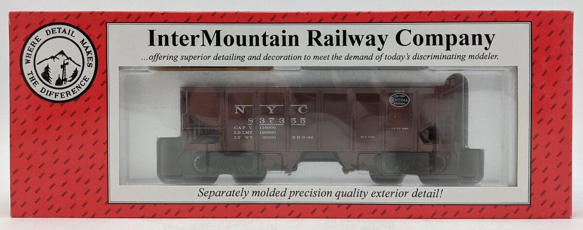 InterMountain 25414S-15 O Scale New York Central Hopper #837355 (2-Rail) NIB
