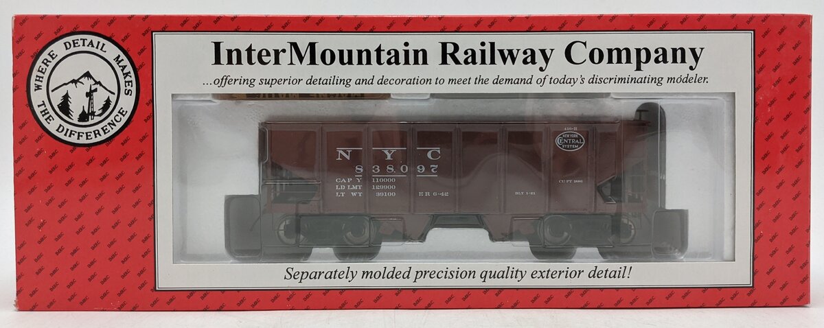 InterMountain 25414S-19 O NYC USRA 55-Ton 2-Bay Hopper #838097 (2-Rail) NIB