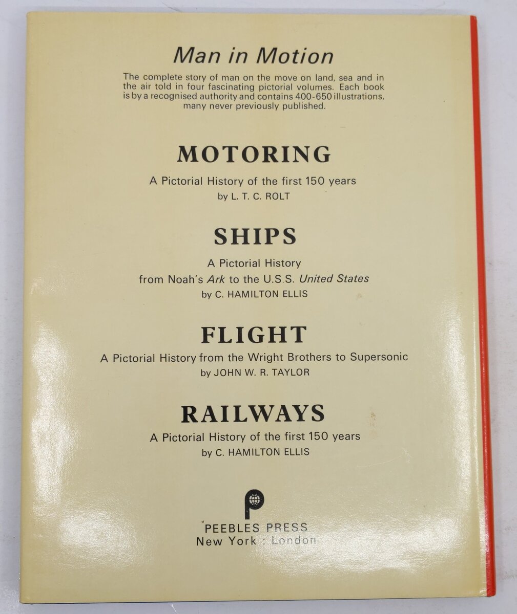 Railways Hardcover Book By C. Hamilton Ellis VG