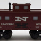 American Flyer 6-48707 S Gauge New Haven Lighted Square Window Caboose #8707 EX/Box
